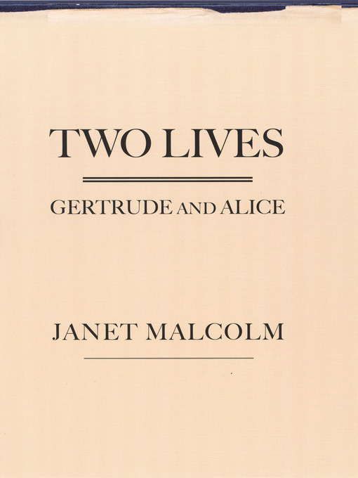 Title details for Two Lives by Janet Malcolm - Available